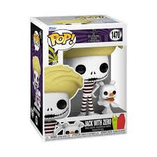 Funko Pop The Nightmare Before Christmas Jack With Zero 1470
