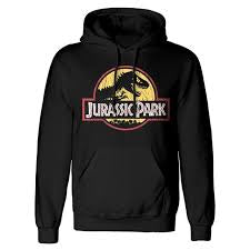 Jurassic Park Original Logo XL Hoodie