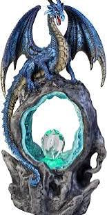 Nemesis Now Frostwings Gateway Dragon Light Up Statue