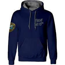 Friday The 13th Crystal Lake Police XL Hoodie