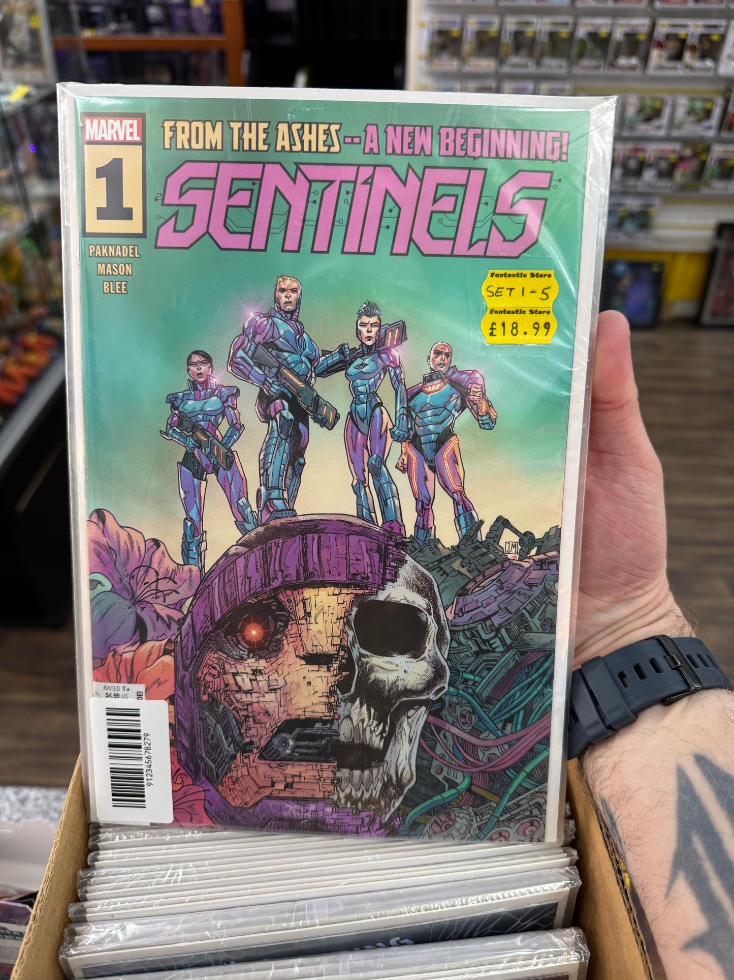 Marvel Sentinels Comic Set #1-#5