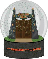 Jurassic Park Mini Snowglobe
