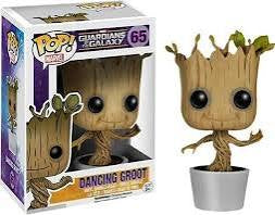 Funko pop Guardians Of The Galaxy Dancing Groot #65