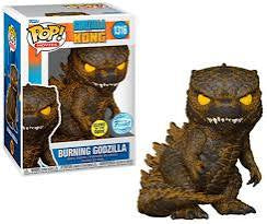 Funko Pop Godzilla Vs Kong Burning Godzilla 1316