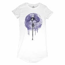 Nightmare Before Christmas Moon Drip Large T-shirt