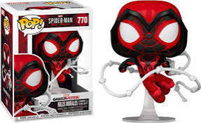 Funko Pop Marvel Spiderman Miles Morales Crimson Cowl Suit 770