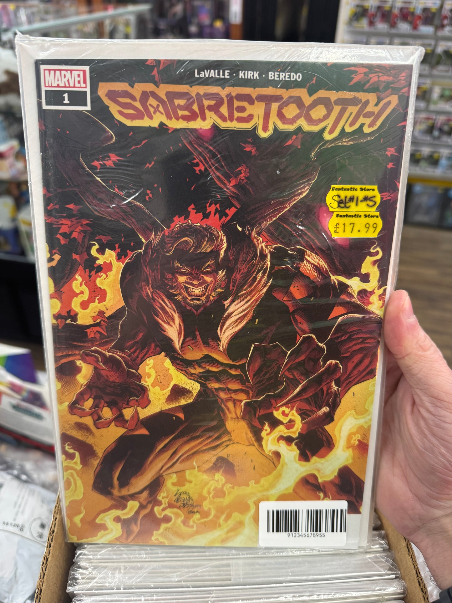 Marvel Sabretooth Comic Set Issues 1-5