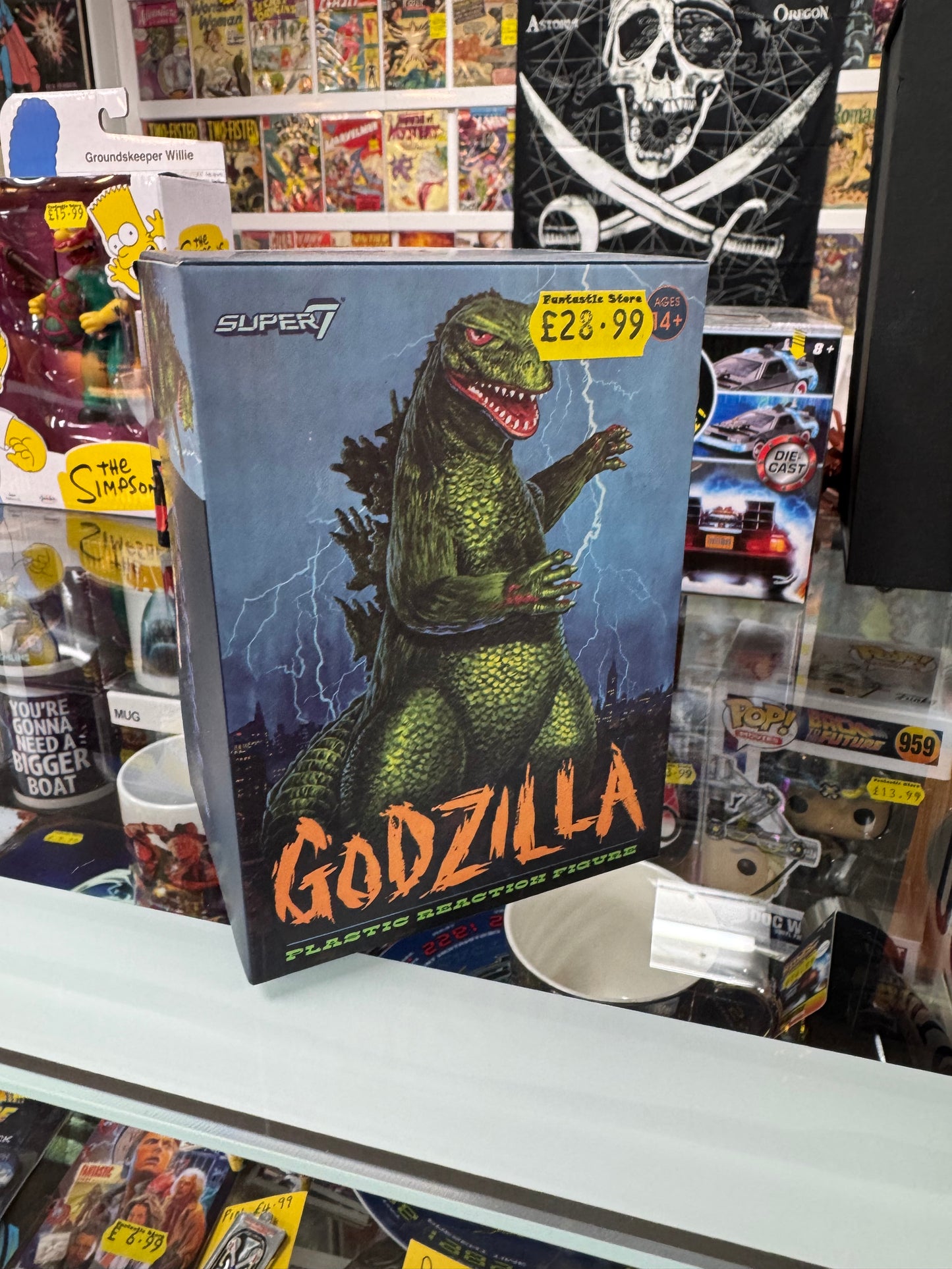 Godzilla Super 7 Reaction Figure