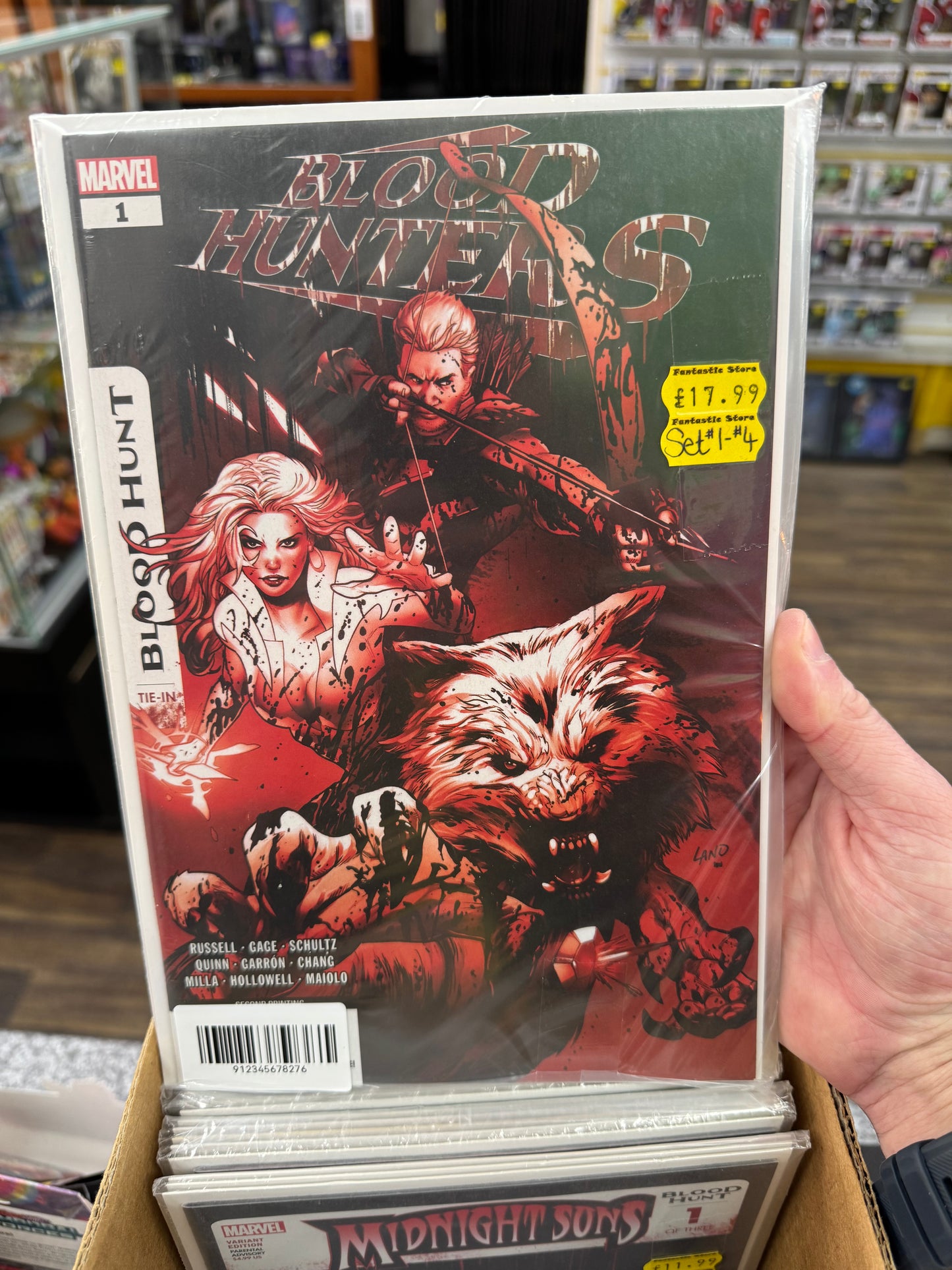 Marvel Blood Hunters Comic Set Issues 1-4