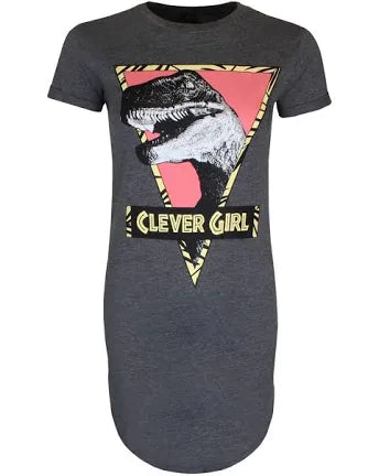 Jurassic Park Clever Girl Large T-shirt Dress