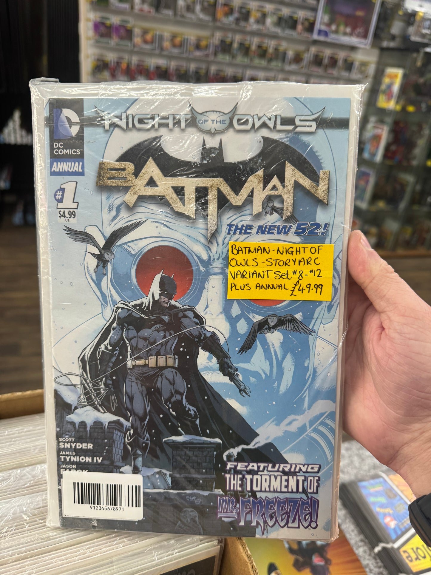 DC Batman Night Of Owls Comic Set All Variant Covers Issues 8-12 Plus Annual