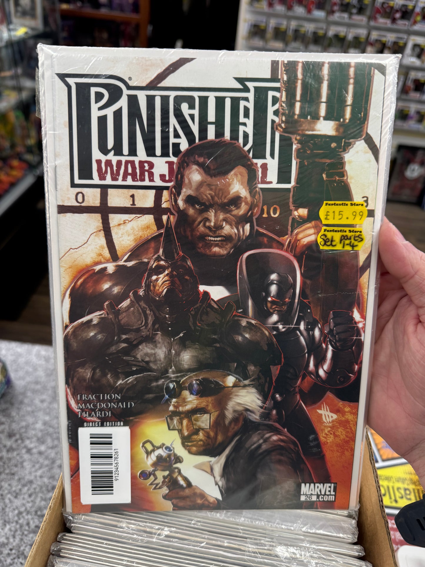 Marvel Punisher War Journal Comic Set Issues 1-4