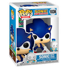Funko Pop Sonic with Hero Chao 1036