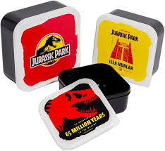 Jurassic Park Set of 3 Snack Boxs