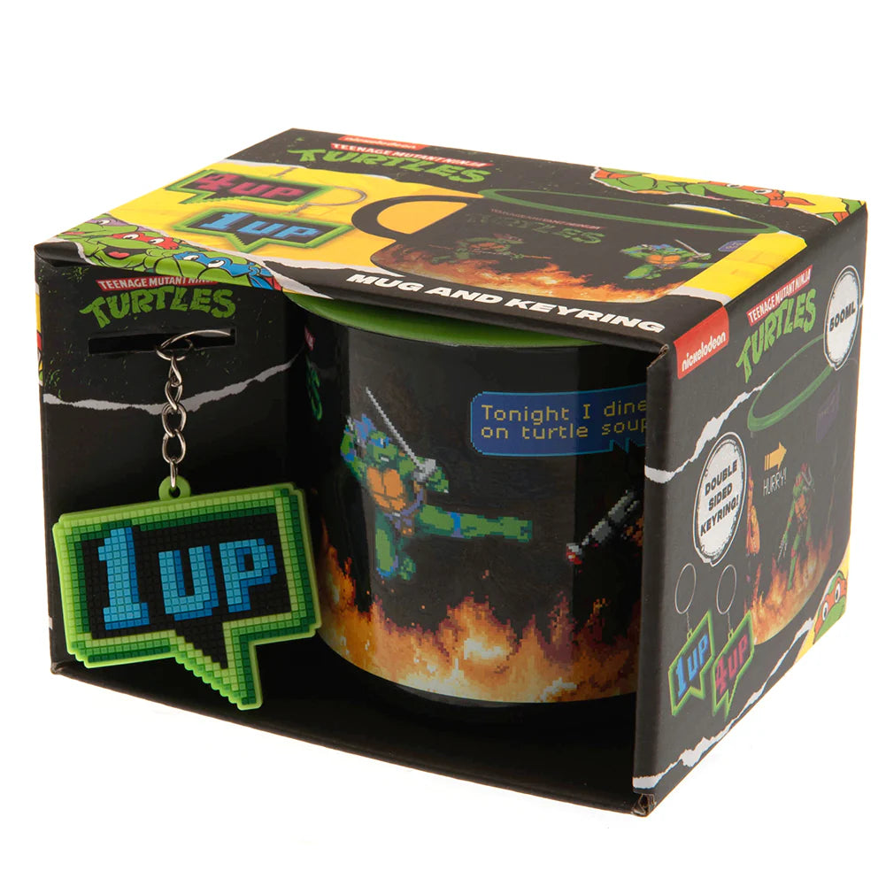 Teenage Mutant Ninja Turtles Mug And Keyring Set
