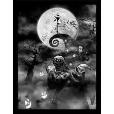Nightmare Before Christmas Oogie Boogie Frame Print