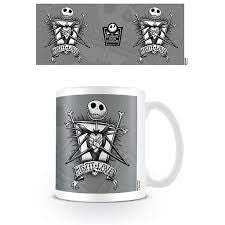 Nightmare Before Christmas Jack Grey Mug