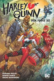 DC Comics Harley Quinn Task Force XX Hard Back