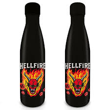 Stranger Things Hellfire Metal Drinks Bottle