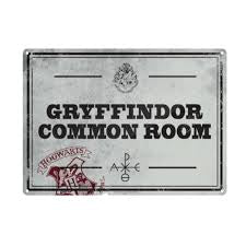 Harry Potter Gryffindor Common Room Tin Sign