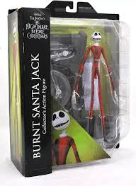 Nightmare Before Christmas Burnt Santa Jack Figure