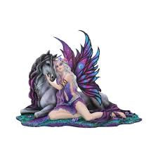 Nemesis Now Evania Unicorn and Fairy Statue