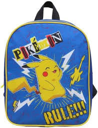 Pokemon Pikachu Rule Small Backpack