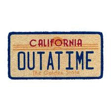 Back To The Future Outatime Door Mat