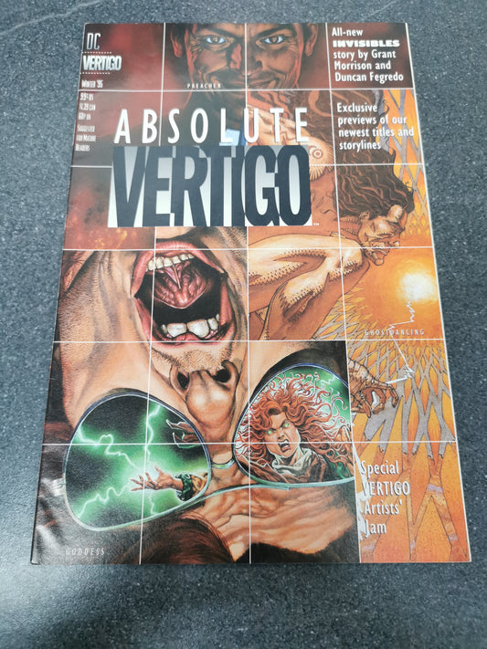 Absolute Vertigo 1995 Intro Preacher DC Vertigo comic