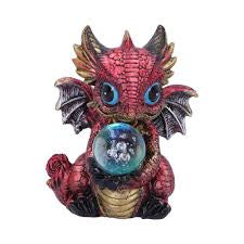 Nemesis Now Orb Glow Dragon Statue