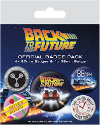 Back To The Future Badge Pack