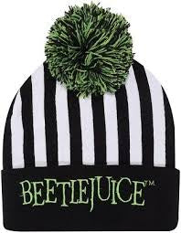 Beetlejuice Stripes Beanie