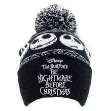 Nightmare Before Christmas Basic Snow Pom Beanie