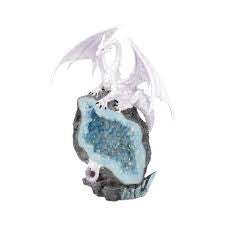 Nemesis Now Glacial Custodian Light Up Dragon Statue