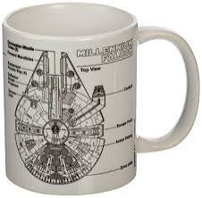 Star Wars Millennium Falcon Sketch Every Day Mug