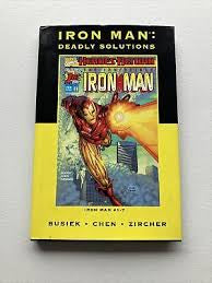 Marvel Iron Man Deadly Solutions Hard Back