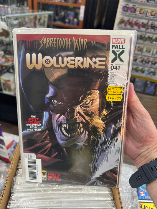 Marvel Wolverine Sabretooth War Conic Set Issues 1-10
