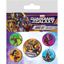 Marvel Guardians Of The Galaxy Badge Pack