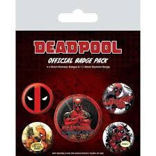 Marvel Deadpool Official Badge Pack
