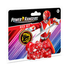 Power Rangers Dice Set