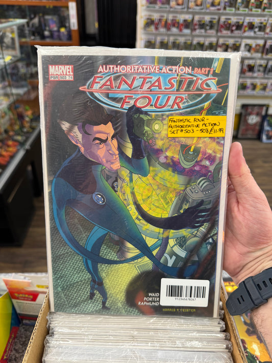 Marvel Fantastic Four Authoritative Action Comic Set Issues 503-508