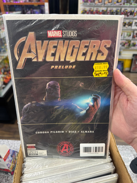 Marvel Avengers Prelude Comic Set Issues 1-3