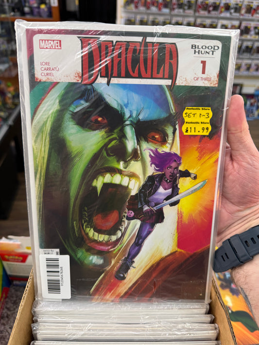Marvel Blood Hunt Dracula Comic Set Issues 1-3