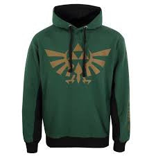 Legend Of Zelda Hyrule And Symbols XL Hoodie