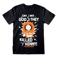 South Park Killed Kenny Large T-shirt