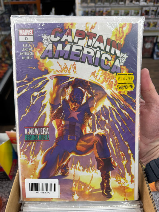 Marvel Captain America Comic Set Issues 0-6