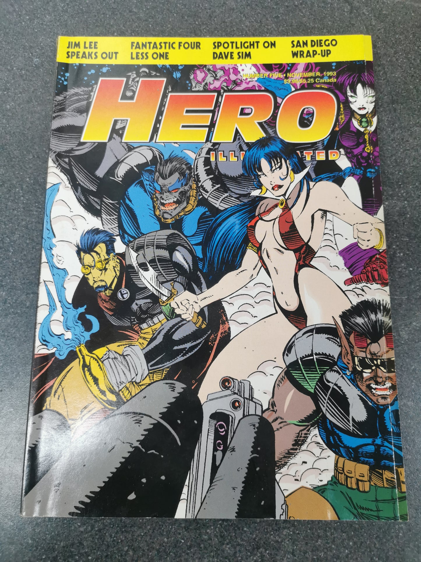 Hero Illustrated #5 November 1993