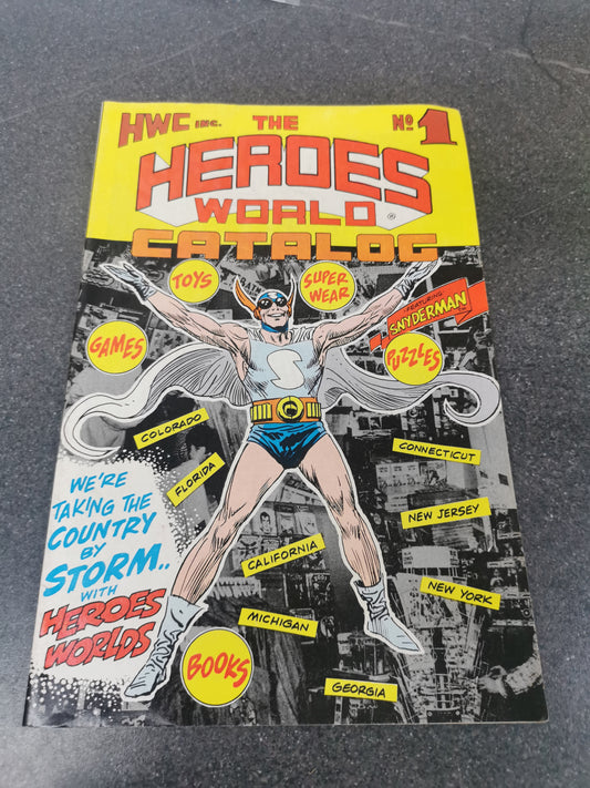 The Heroes World Catalog #1 HWC INC 1979