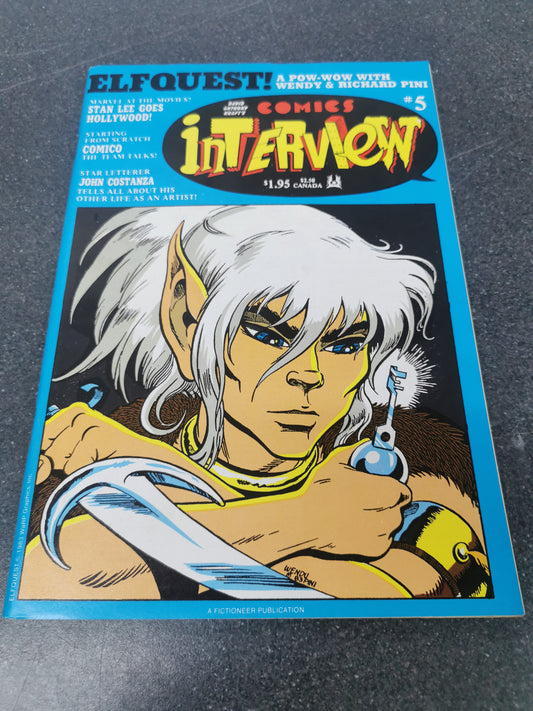 Comics Interview #5 1983 Elfquest