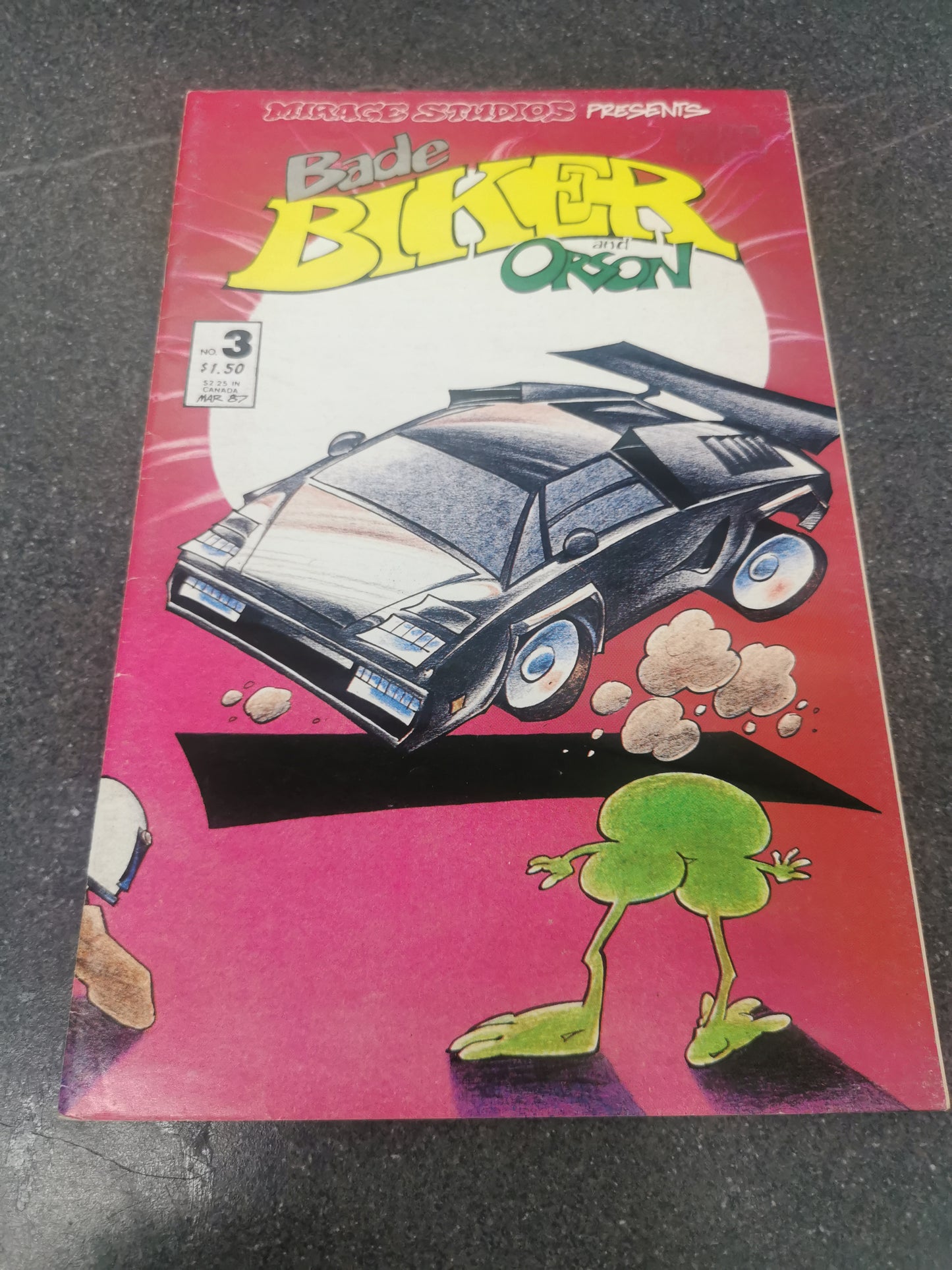 Bade Biker and Orson #3 1987 Mirage Studios comic
